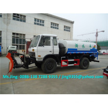 DONGFENG 4X2, CAMION DE TRANSPORT TANKER À L&#39;EAU 4X4 10M3, 12M3 AVEC CHEMISE DE NEIGE CHAUD PRIX À VENDRE